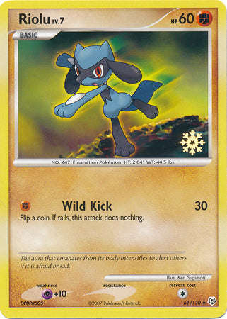 Riolu (61/130) [Countdown Calendar Promos] | Good Games Cannington