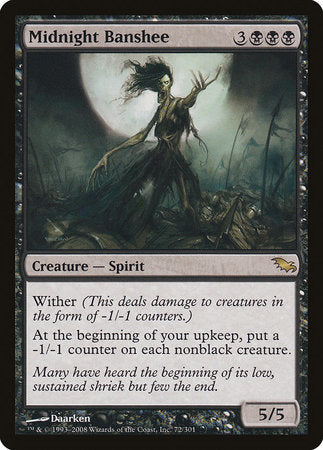 Midnight Banshee [Shadowmoor] | Good Games Cannington