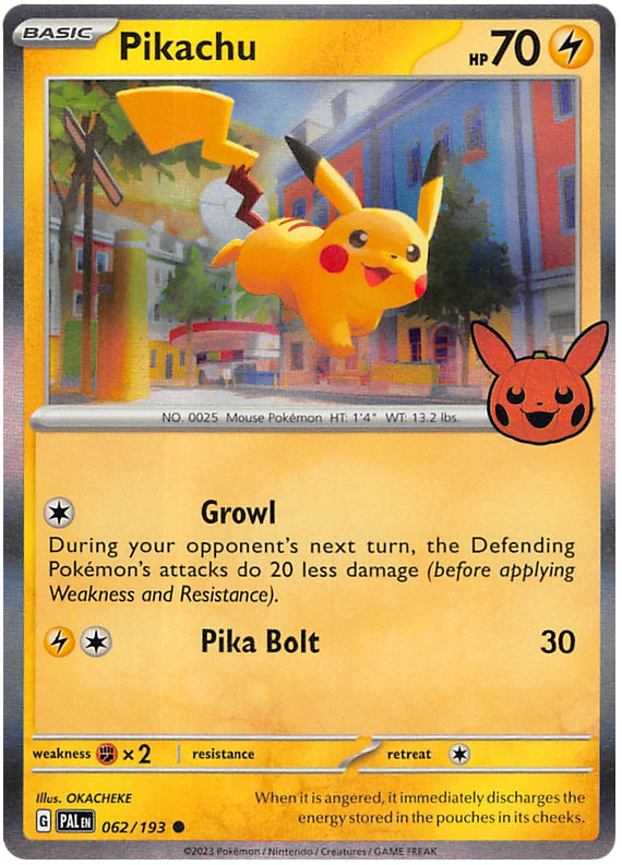 Pikachu (062/193) [Trick or Trade 2023] | Good Games Cannington