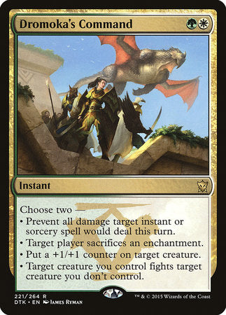 Dromoka's Command [Dragons of Tarkir] | Good Games Cannington