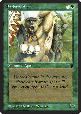 Barbary Apes [Legends] | Good Games Cannington