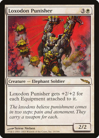 Loxodon Punisher [Mirrodin] | Good Games Cannington