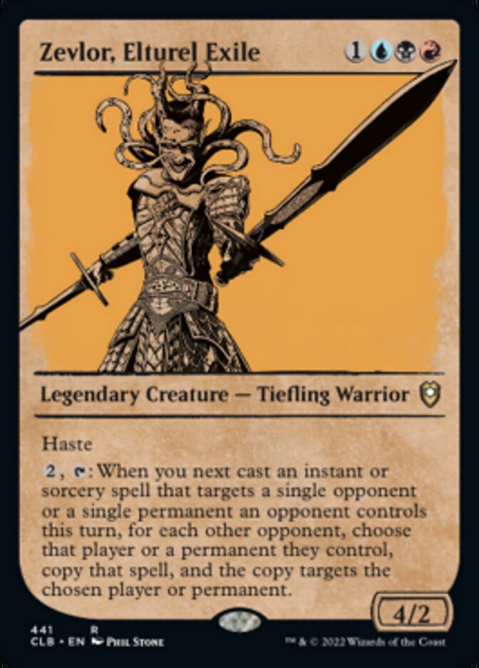 Zevlor, Elturel Exile (Showcase) [Commander Legends: Battle for Baldur's Gate] | Good Games Cannington