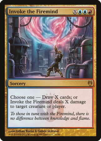 Invoke the Firemind [Duel Decks: Izzet vs. Golgari] | Good Games Cannington