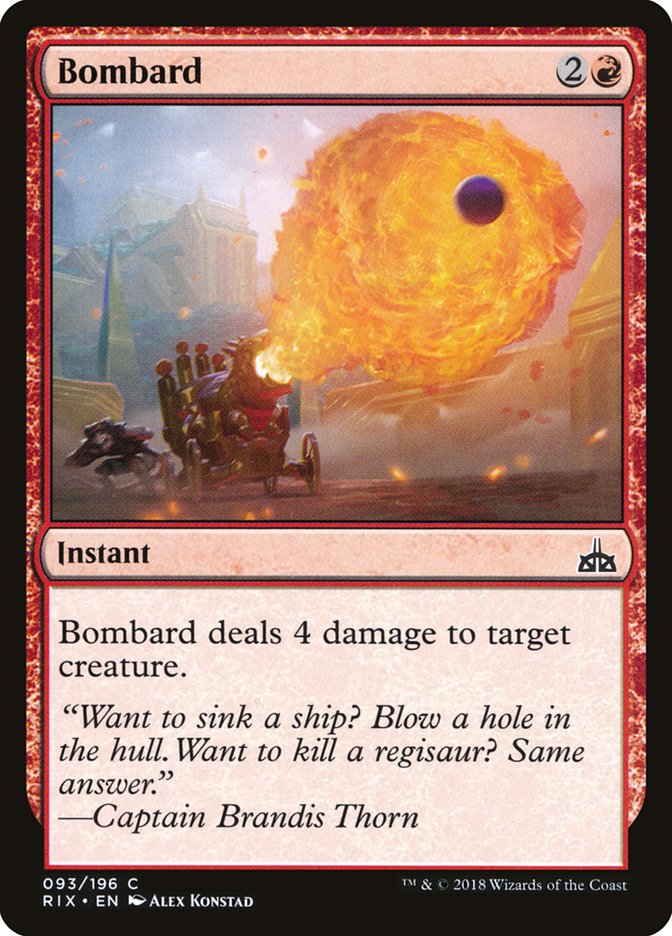 Bombard [Rivals of Ixalan] | Good Games Cannington