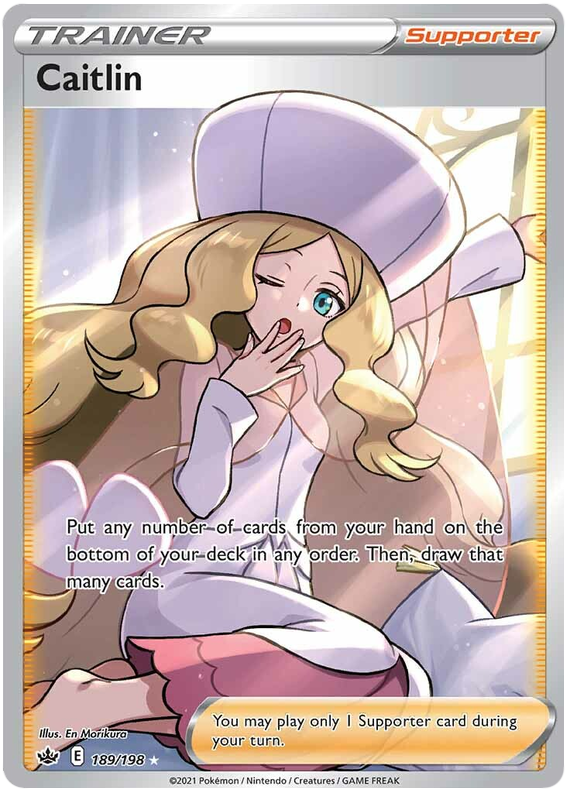 Caitlin (189/198) [Sword & Shield: Chilling Reign] | Good Games Cannington