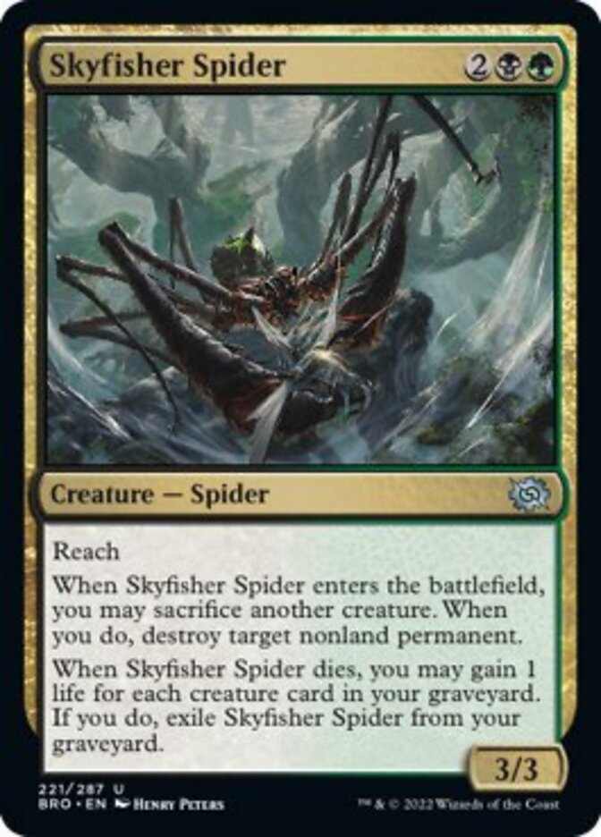 Skyfisher Spider [The Brothers' War] | Good Games Cannington
