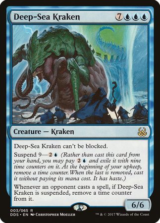 Deep-Sea Kraken [Duel Decks: Mind vs. Might] | Good Games Cannington