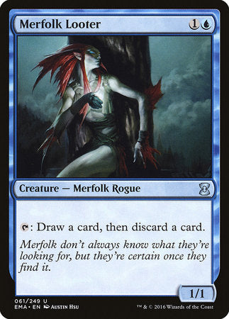 Merfolk Looter [Eternal Masters] | Good Games Cannington