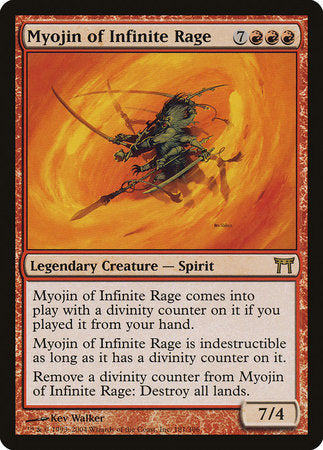 Myojin of Infinite Rage [Champions of Kamigawa] | Good Games Cannington