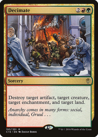 Decimate [Commander 2016] | Good Games Cannington