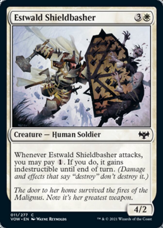 Estwald Shieldbasher [Innistrad: Crimson Vow] | Good Games Cannington