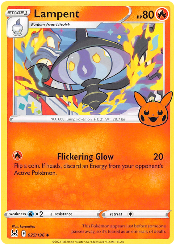 Lampent (025/196) [Trick or Trade 2023] | Good Games Cannington
