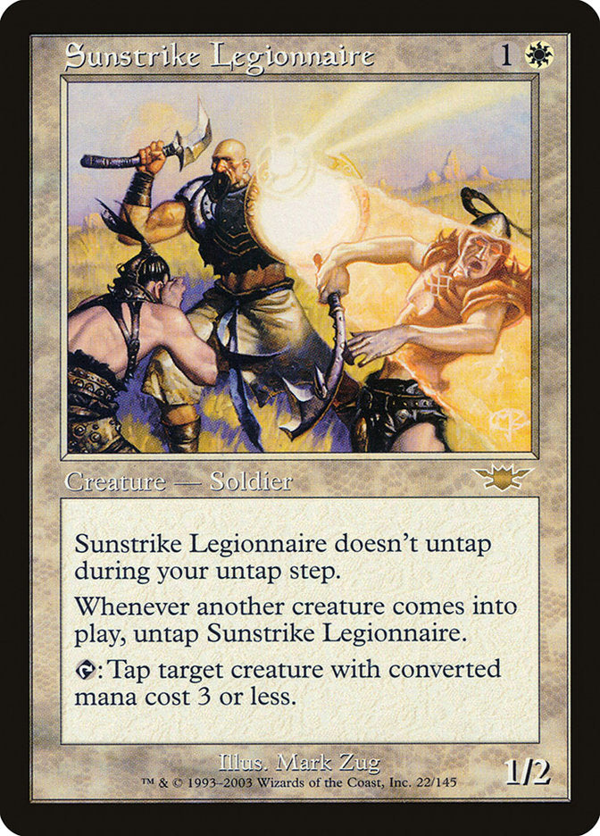 Sunstrike Legionnaire [Legions] | Good Games Cannington