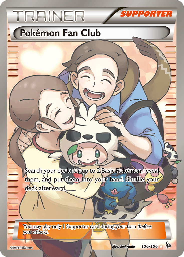 Pokemon Fan Club (106/106) [XY: Flashfire] | Good Games Cannington