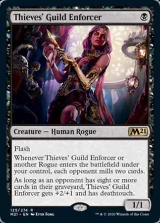 Thieves' Guild Enforcer [Core Set 2021] | Good Games Cannington