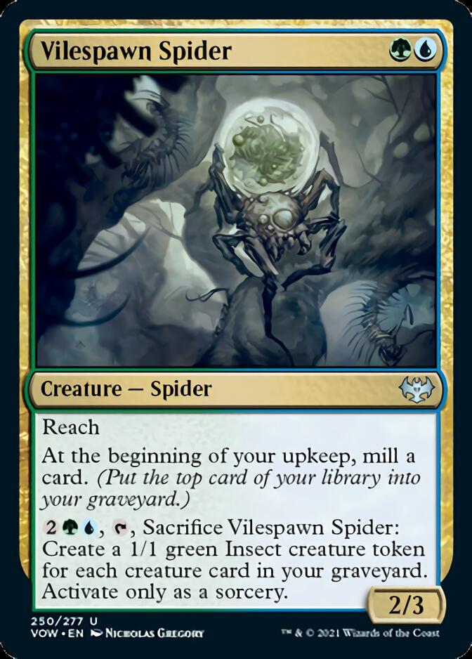 Vilespawn Spider [Innistrad: Crimson Vow] | Good Games Cannington
