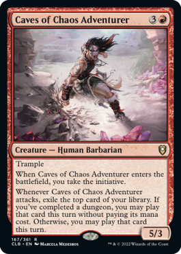 Caves of Chaos Adventurer [Commander Legends: Battle for Baldur's Gate] | Good Games Cannington