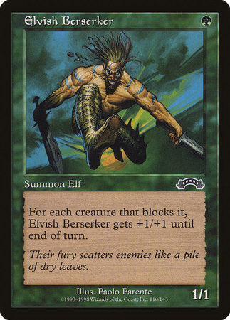 Elvish Berserker [Exodus] | Good Games Cannington