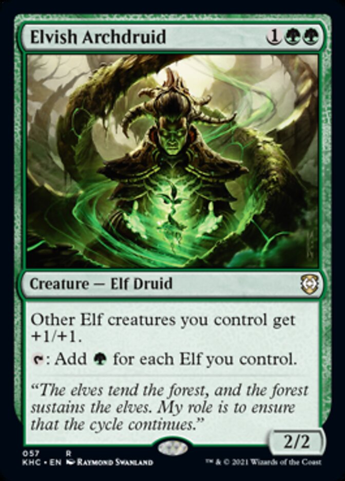 Elvish Archdruid [Kaldheim Commander] | Good Games Cannington