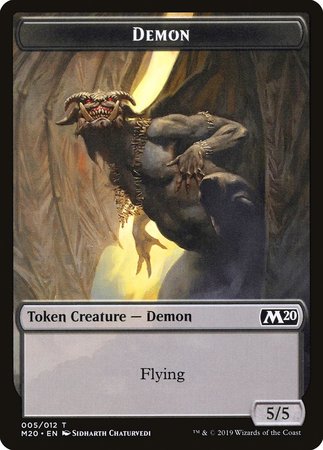 Demon Token [Core Set 2020 Tokens] | Good Games Cannington