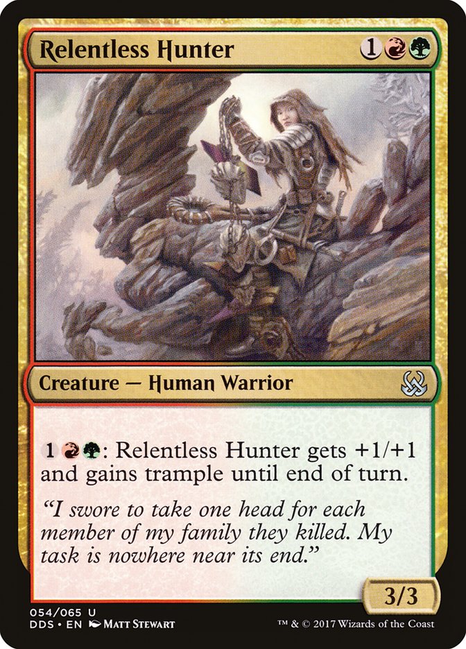 Relentless Hunter [Duel Decks: Mind vs. Might] | Good Games Cannington