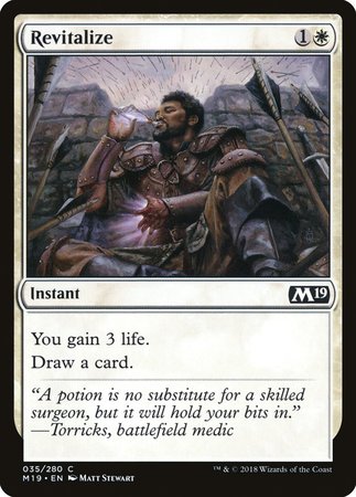 Revitalize [Core Set 2019] | Good Games Cannington