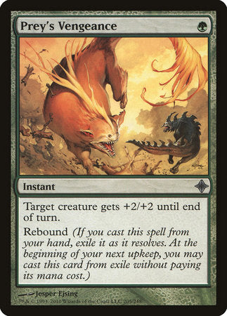 Prey's Vengeance [Rise of the Eldrazi] | Good Games Cannington