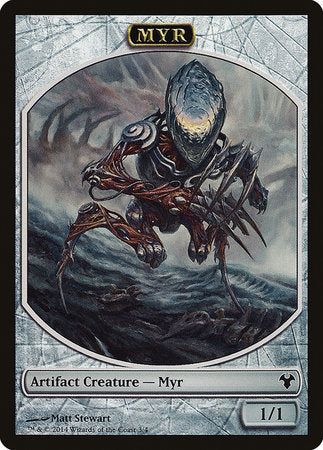 Myr // Spirit Double-Sided Token [Modern Event Deck 2014 Tokens] | Good Games Cannington