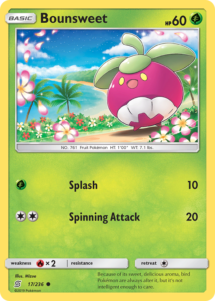 Bounsweet (17/236) [Sun & Moon: Unified Minds] | Good Games Cannington