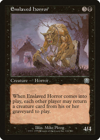 Enslaved Horror [Mercadian Masques] | Good Games Cannington