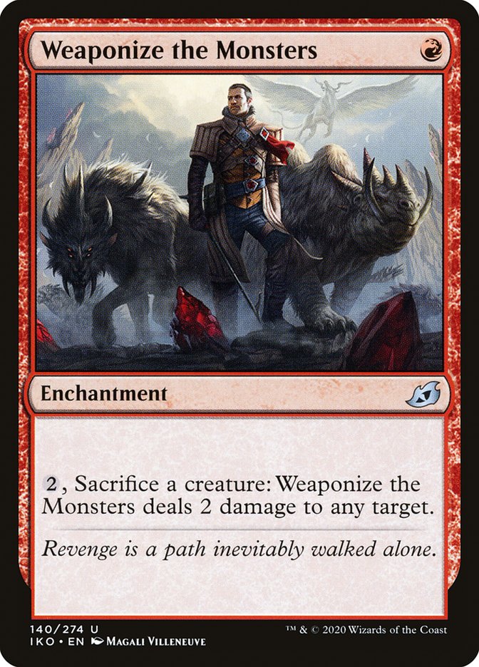 Weaponize the Monsters [Ikoria: Lair of Behemoths] | Good Games Cannington
