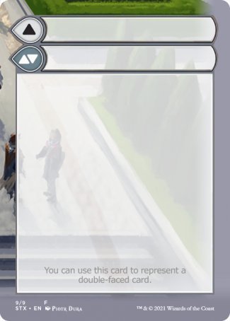 Helper Card (9/9) [Strixhaven: School of Mages Tokens] | Good Games Cannington