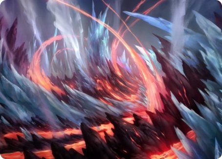Frostboil Snarl Art Card [Strixhaven: School of Mages Art Series] | Good Games Cannington