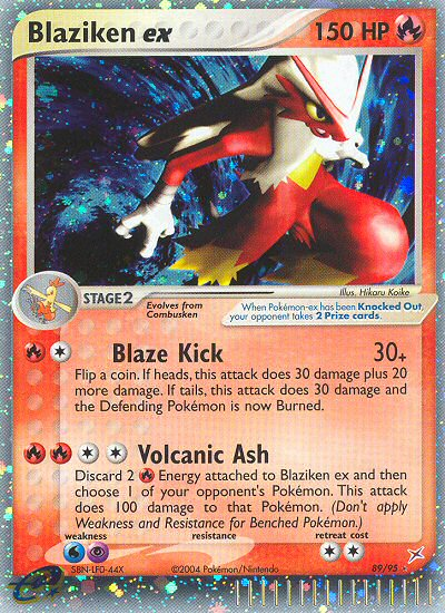 Blaziken ex (89/95) [EX: Team Magma vs Team Aqua] | Good Games Cannington