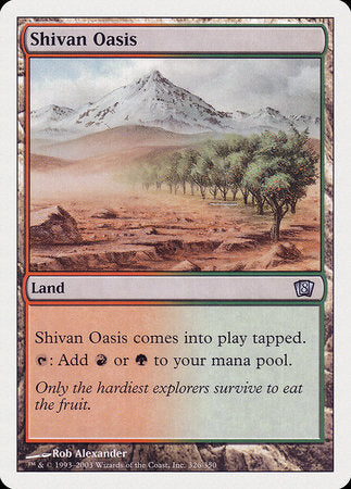 Shivan Oasis [Eighth Edition] | Good Games Cannington