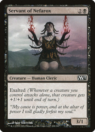 Servant of Nefarox [Magic 2013] | Good Games Cannington