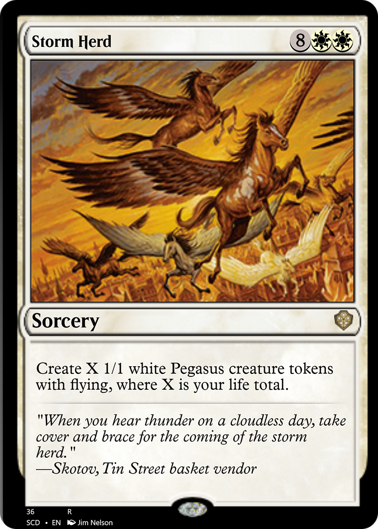 Storm Herd [Starter Commander Decks] | Good Games Cannington