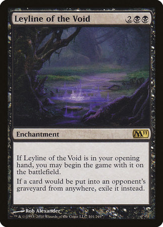 Leyline of the Void [Magic 2011] | Good Games Cannington