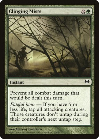 Clinging Mists [Dark Ascension] | Good Games Cannington
