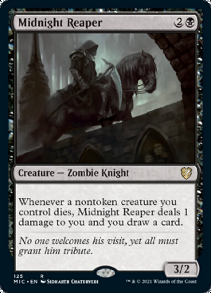 Midnight Reaper [Innistrad: Midnight Hunt Commander] | Good Games Cannington