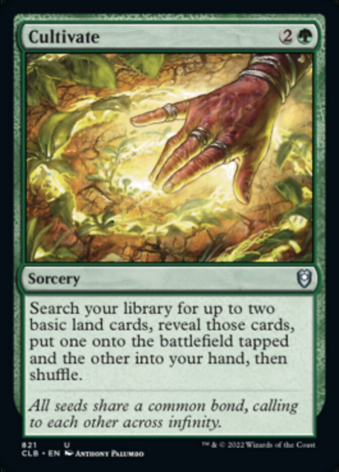 Cultivate [Commander Legends: Battle for Baldur's Gate] | Good Games Cannington