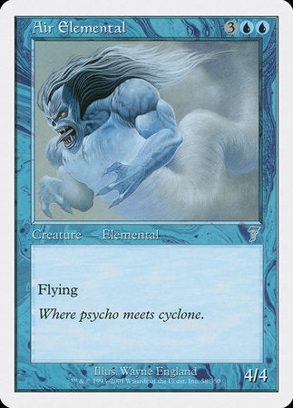 Air Elemental [Seventh Edition] | Good Games Cannington