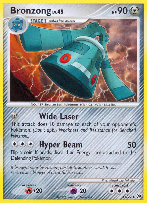 Bronzong (33/99) [Platinum: Arceus] | Good Games Cannington
