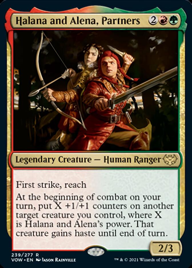 Halana and Alena, Partners [Innistrad: Crimson Vow] | Good Games Cannington