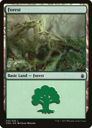 Forest (316) [Commander Anthology] | Good Games Cannington