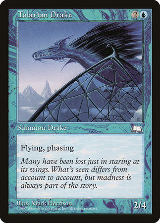 Tolarian Drake [Weatherlight] | Good Games Cannington