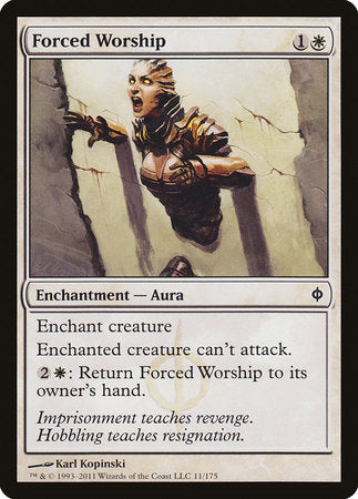 Forced Worship [New Phyrexia] | Good Games Cannington