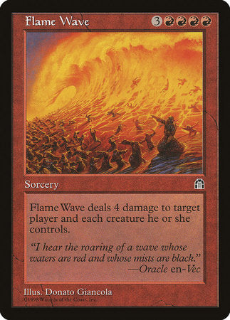 Flame Wave [Stronghold] | Good Games Cannington