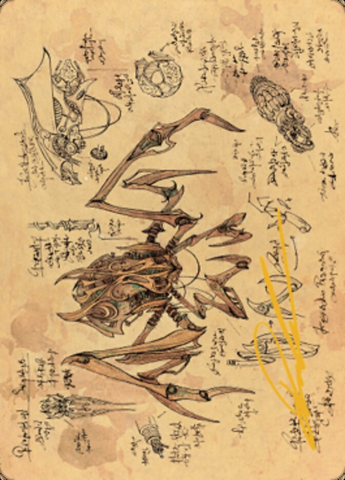 Scrap Trawler Art Card (Gold-Stamped Signature) [The Brothers' War Art Series] | Good Games Cannington